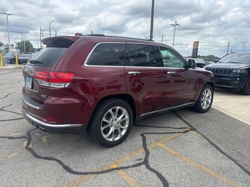Velvet Red Pearlcoat 2021 Jeep Grand Cherokee Summit
