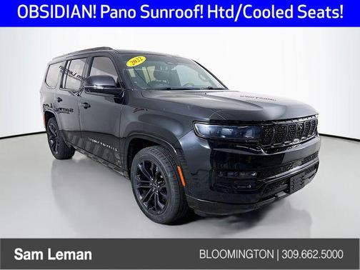 Diamond Black Crystal Pearlcoat 2022 Jeep Grand Wagoneer Series II 4x4