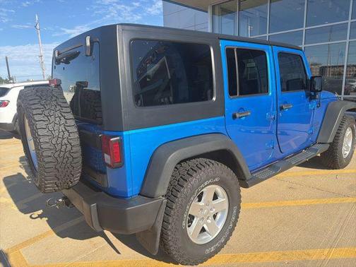Hydro Blue Pearl Coat 2015 Jeep Wrangler Unlimited Sport