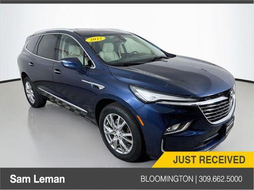 Emperor Blue Metallic 2022 Buick Enclave AWD Essence