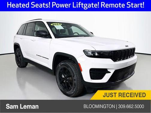 Bright White Clearcoat 2024 Jeep Grand Cherokee Altitude