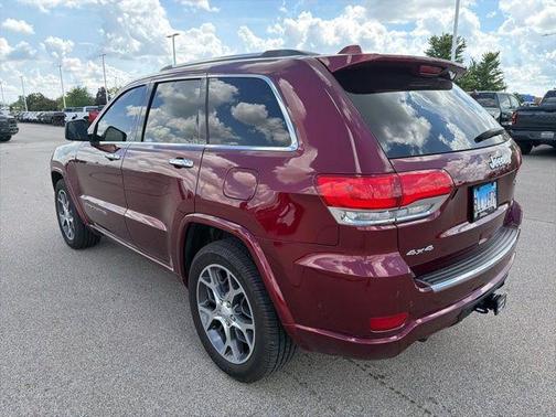 Velvet Red Pearlcoat 2020 Jeep Grand Cherokee Overland