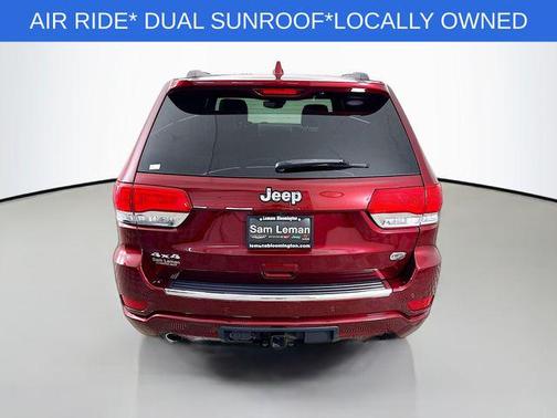 Velvet Red Pearlcoat 2020 Jeep Grand Cherokee Overland