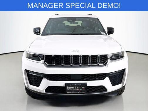 Bright White Clearcoat 2026 Jeep Grand Cherokee L Limited