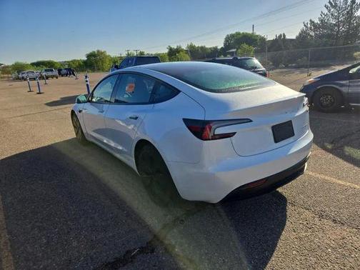 Pearl White Multi-Coat 2024 Tesla Model 3 Long Range