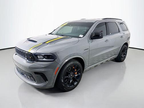 Destroyer Gray Clearcoat 2023 Dodge Durango Hemi Orange AWD
