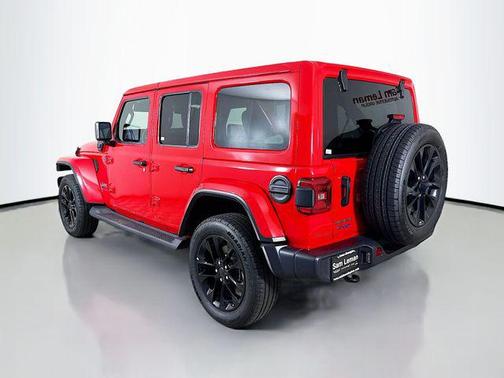 Firecracker Red Clearcoat 2025 Jeep Wrangler 4xe Sahara