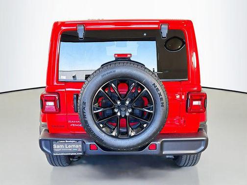 Firecracker Red Clearcoat 2025 Jeep Wrangler 4xe Sahara