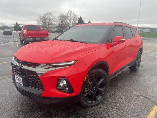 Red Hot 2021 Chevrolet Blazer RS