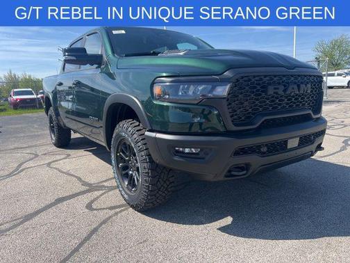 Serrano Green Metallic 2026 RAM 1500 Rebel