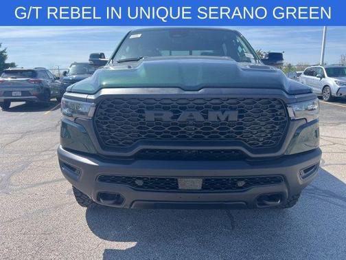 Serrano Green Metallic 2026 RAM 1500 Rebel