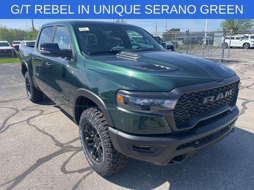 Serrano Green Metallic 2026 RAM 1500 Rebel