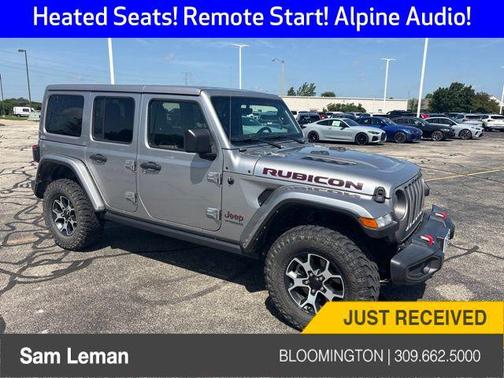 Billet Silver Metallic Clearcoat 2021 Jeep Wrangler Unlimited Rubicon