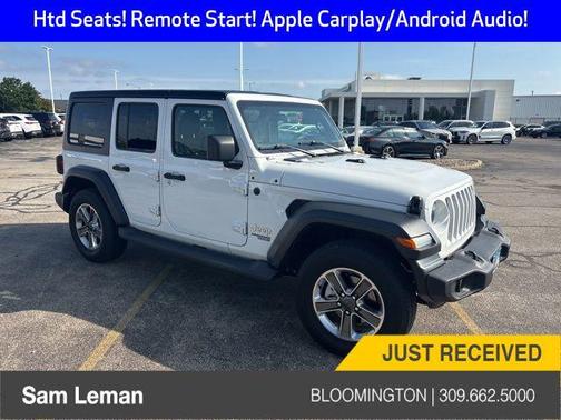 Bright White Clearcoat 2020 Jeep Wrangler Unlimited Sport