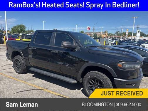 Diamond Black Crystal Pearlcoat 2025 RAM 1500 Rebel