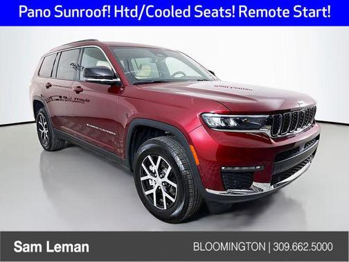 Velvet Red Pearlcoat 2025 Jeep Grand Cherokee L Limited