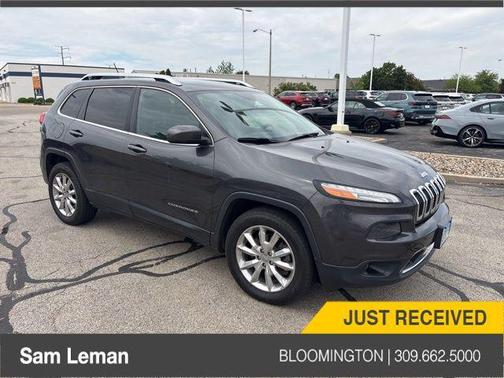 Granite Crystal Metallic Clearcoat 2015 Jeep Cherokee Limited