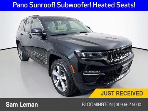Diamond Black Crystal Pearlcoat 2025 Jeep Grand Cherokee Limited