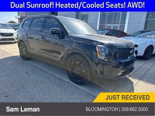 Ebony Black 2022 Kia Telluride SX