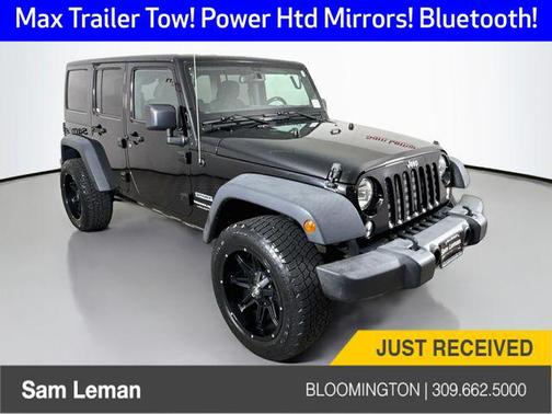 Black Clearcoat 2018 Jeep Wrangler JK Unlimited Sport