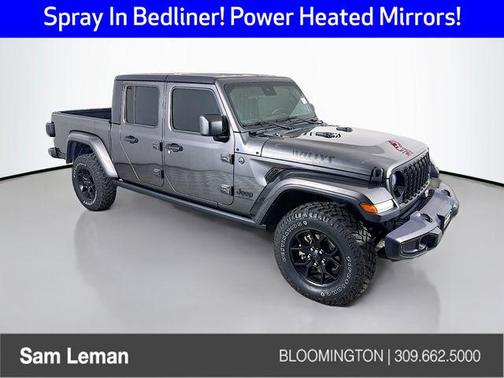 Granite Crystal Metallic Clearcoat 2024 Jeep Gladiator Willys