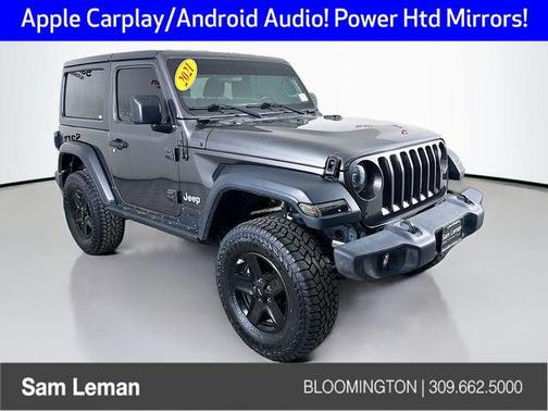 Granite Crystal Metallic Clearcoat 2021 Jeep Wrangler Sport S