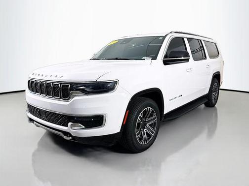 Bright White Clearcoat 2023 Jeep Wagoneer L Series II 4x4