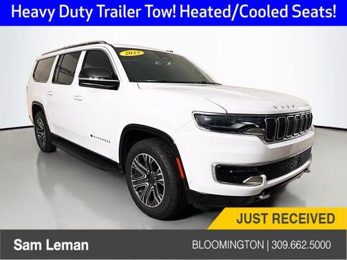 Bright White Clearcoat 2023 Jeep Wagoneer L Series II 4x4