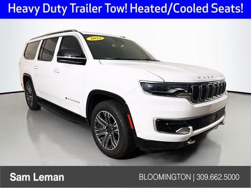 Bright White Clearcoat 2023 Jeep Wagoneer L Series II 4x4