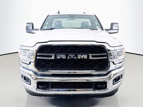 Bright White Clearcoat 2024 RAM 3500 Tradesman Regular Cab 4x4 8' Box