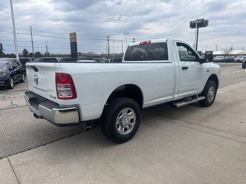 Bright White Clearcoat 2024 RAM 3500 Tradesman Regular Cab 4x4 8' Box