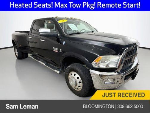 Black Clearcoat 2012 RAM 3500 Laramie