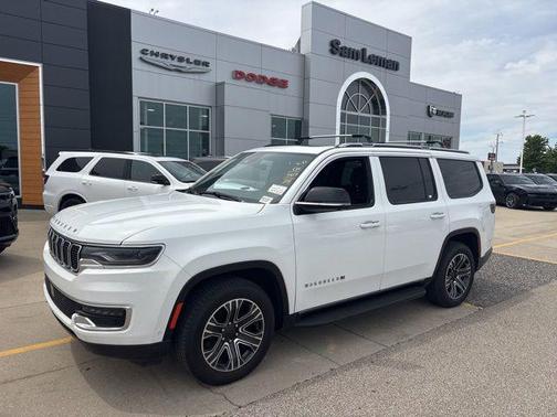Bright White Clearcoat 2024 Jeep Wagoneer Series I 4x4