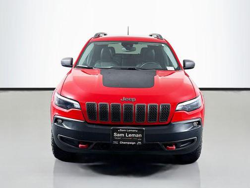 Firecracker Red Clearcoat 2019 Jeep Cherokee Trailhawk