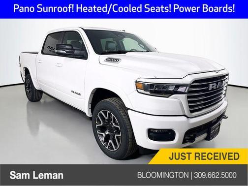 Bright White Clearcoat 2026 RAM 1500 Laramie