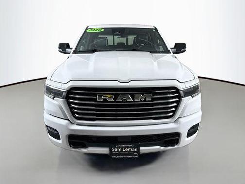 Bright White Clearcoat 2026 RAM 1500 Laramie