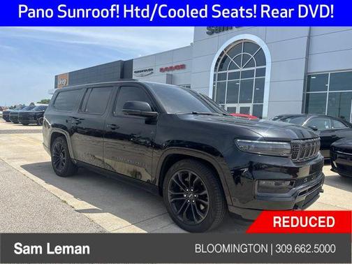 Diamond Black Crystal Pearlcoat 2024 Jeep Grand Wagoneer L Series III Obsidian 4x4