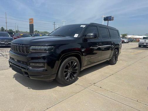 Diamond Black Crystal Pearlcoat 2024 Jeep Grand Wagoneer L Series III Obsidian 4x4
