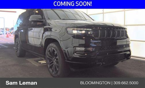 Diamond Black Crystal Pearlcoat 2024 Jeep Grand Wagoneer L Series III Obsidian 4x4