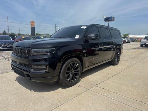 Diamond Black Crystal Pearlcoat 2024 Jeep Grand Wagoneer L Series III Obsidian 4x4