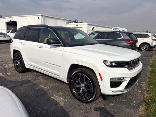 Bright White Clearcoat 2025 Jeep Grand Cherokee Summit