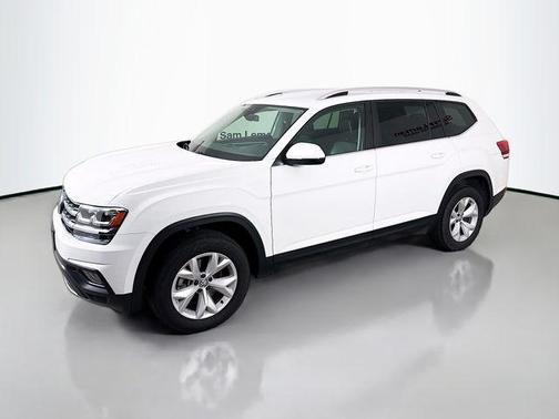 Pure White 2018 Volkswagen Atlas 3.6L SE