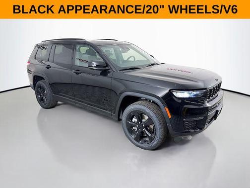 Diamond Black Crystal Pearlcoat 2025 Jeep Grand Cherokee L Limited