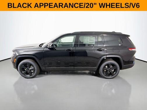Diamond Black Crystal Pearlcoat 2025 Jeep Grand Cherokee L Limited