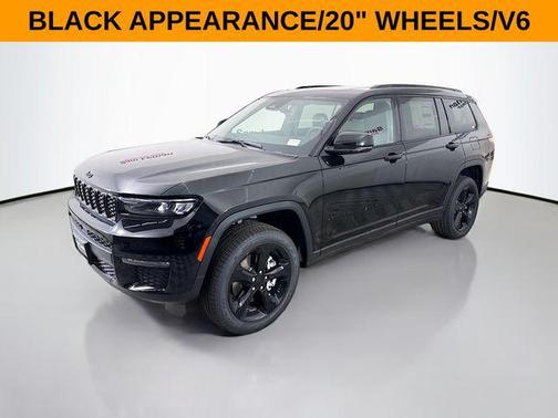 Diamond Black Crystal Pearlcoat 2025 Jeep Grand Cherokee L Limited