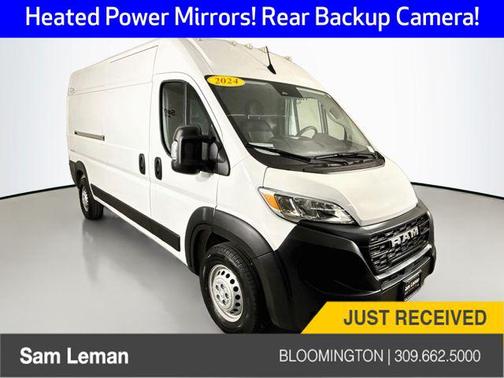 Bright White Clearcoat 2024 RAM ProMaster 2500 Tradesman