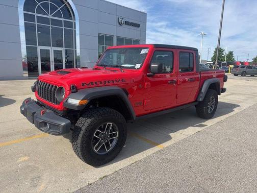 Firecracker Red Clearcoat 2024 Jeep Gladiator Mojave