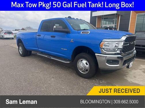 New Holland Blue 2022 RAM 3500 Big Horn Crew Cab 4x4 8' Box