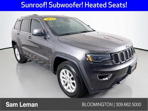 Granite Crystal Metallic Clearcoat 2021 Jeep Grand Cherokee Laredo