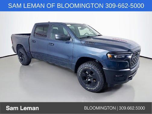 Forged Blue Metallic 2026 RAM 1500 Warlock Crew Cab 4x4 5'7' Box